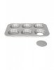 Patisse - Mini forma na 6 tartletek z wyjmowanym dnem 10cm SILVER-TOP